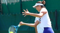 Muguruza: "Sería bonito jugar la final de Wimbledon con la camiseta de España"