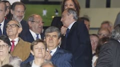 Gento, el Presidente de Honor y Florentino Pérez.