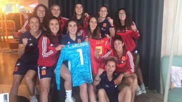 Mensaje de las chicas de la Selección a Nadal: "Esperemos que tu victoria nos inspire"