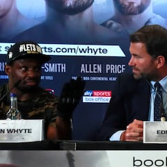 Hearn presiona a Fury para que pelee contra Dillian Whyte