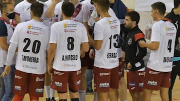 El Balonmano Logroño, confinado por un positivo en COVID