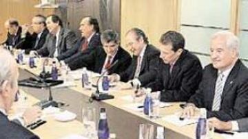 <b>EL VIERNES, JUNTA DECISIVA. </b>Los directivos que obligaron a Martín a dimitir se reunirán por primera vez, en esta ocasión sin Calderón.