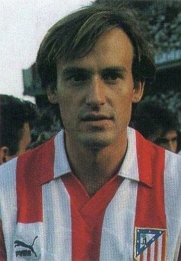 1991/92 con el Atlético de Madrid