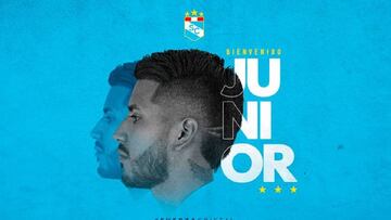 Sporting Cristal oficializó a Junior Huerto como fichaje