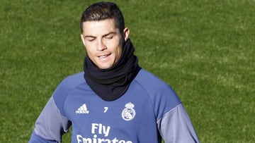 Cristiano vuelve a la lista tras su ausencia ante el Sevilla