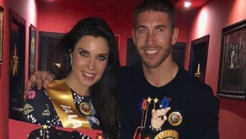 Pilar Rubio cumple 40 años y Ramos le regala mucho dulce