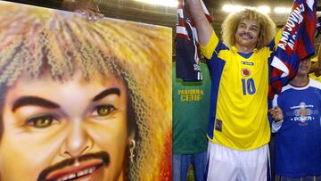 Carlos Valderrama.