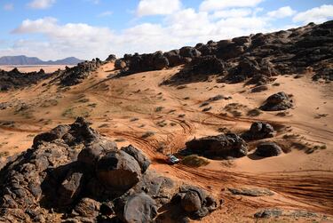 Guerlain Chicherit y Alex Winocq.