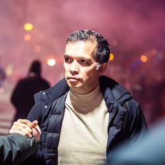 El derbi arranca en Orriols mucho antes del pitido inicial