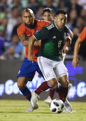 Lo mejor del México vs Chile en imágenes