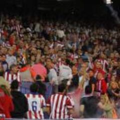 Podrían multar al Atlético con 40.000 euros por las bengalas
