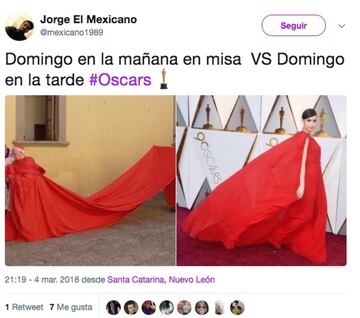 Los memes más divertidos sobre los Oscars 2018