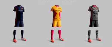As¨ª ser¨ªan las camisetas de f¨²tbol de los equipos de F1