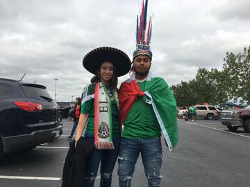 La afición llena de color el Nissan Stadium para el TeamUSA vs Tri