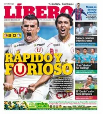 Portadas de la prensa deportiva