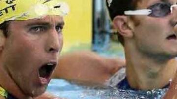 Hackett pulveriza el record de Thorpe en los 800 libres
