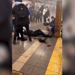 Un tiroteo en el metro de Brooklyn, en Nueva York, deja al menos 13 heridos