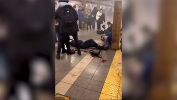 Un tiroteo en el metro de Brooklyn, en Nueva York, deja al menos 13 heridos
