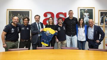 14/05/19 REDACCION DIARIO AS DIARIOAS CICLISMO PRESENTACION PILGRIM RACE
MIGUEL SILVESTRE CESAR SANZ JULIO LINACERO JAVIER RAMIREZ LAURA BLANCO HENARA HERRAN PIPO LOPEZ I„AKI DE MIGUEL IÑAKI DE MIGUEL