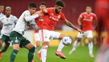 Kuscevic jugó y fue expulsado en nuevo triunfo del Palmeiras