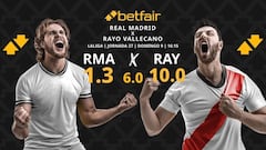 Real Madrid vs. Rayo Vallecano: horario, dónde ver, pronósticos y clasificación