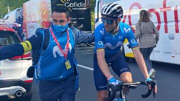 Valverde: "Me hubiera gustado hacer podio, pero estoy contento"