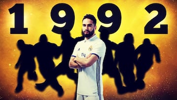 Carvajal cumple 25 años: este es el 11 de la cosecha de oro del 92