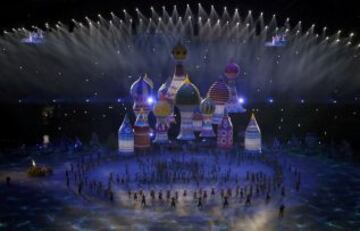 Así fue la ceremonia inaugural de Sochi 2014