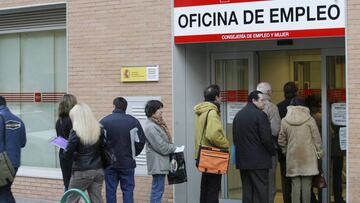 Una oficina de Empleo en la Comunidad de Madrid.