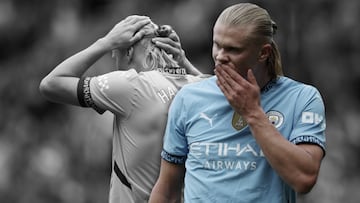 Haaland buscará revertir la sequía en Champions League con Manchester City