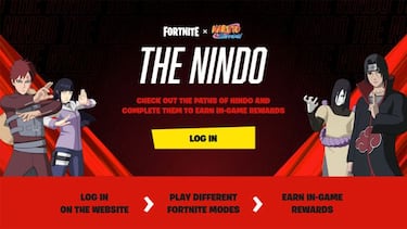 Naruto's The Nindo challenges in Fortnite: how to get free items