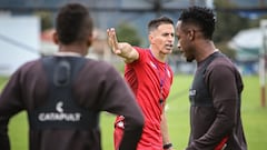 Pablo Peirano habló de su llegada a Independiente Santa Fe y el clásico ante Millonarios.