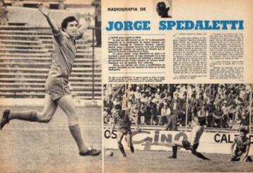 11 de mayo de 1969. El sucesor de Carlos Campos en la U, Jorge Spedaletti le dio el triunfo por 3-2 a Universidad de Chile sobre Colo Colo, con un gol en el 90'.