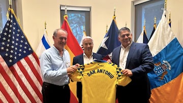 Las Palmas cruza el charco