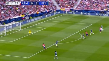 ¡°El 1-1 de Morata es legal: Sa¨²l no interfiere porque est¨¢ a 3 metros¡±