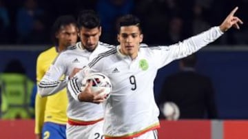 Jiménez participó con México en la Copa América de Chile, donde dejó una buena impresión.