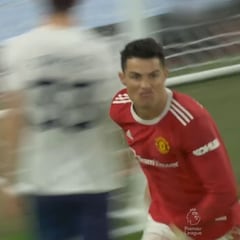 Para poner patas arriba al mundo del fútbol: lo de Cristiano para hacer su hat-trick fue colosal