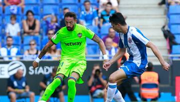 Espanyol 1 - Levante 0: Resumen, goles y resultado del partido