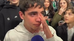 La tremenda emoción del hermano de Yáñez