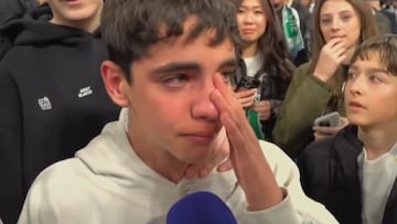 La tremenda emoción del hermano de Yáñez