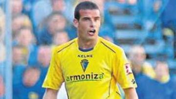 <b>SIN VALOR. </b>Miguel García fue el autor del gol en la derrota del Cádiz ante el Albacete.