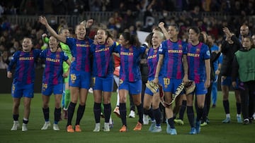 30/03/22 PARTIDO FUTBOL FEMENINO
WOMENS CHAMPIONS LEAGUE CUARTOS VUELTA
BARCELONA - REAL MADRID
FIN PARTIDO ALEGRIA SALUDO
