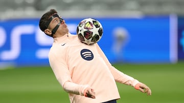 Barcelona striker will be wearing a mask tonight for Barcelona as Hansi Flick’s side travel to St. James’ Park for the first leg of the Round of the 16.