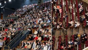 Esc¨¢ndalo en el Teatro Real por la falta de distancia de seguridad entre butacas