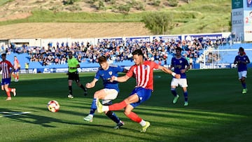 Nabil, en el Linares-Atlético B.