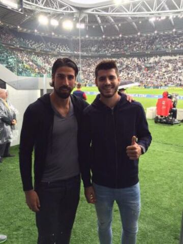 Khedira y Morata.