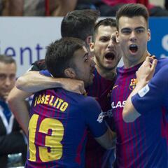 Un gol de Andresito dejó el Barça-El Pozo en empate