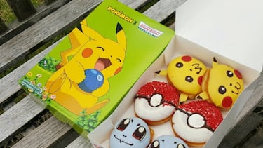 Nuevos donuts de Pokémon basados en Pikachu y Squirtle