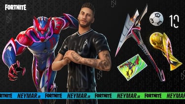 Fortnite: así es el skin Neymar Jr, disponible a partir del 27 de abril