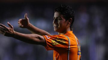 James Rodríguez, actual jugador del Bayern Múnich.